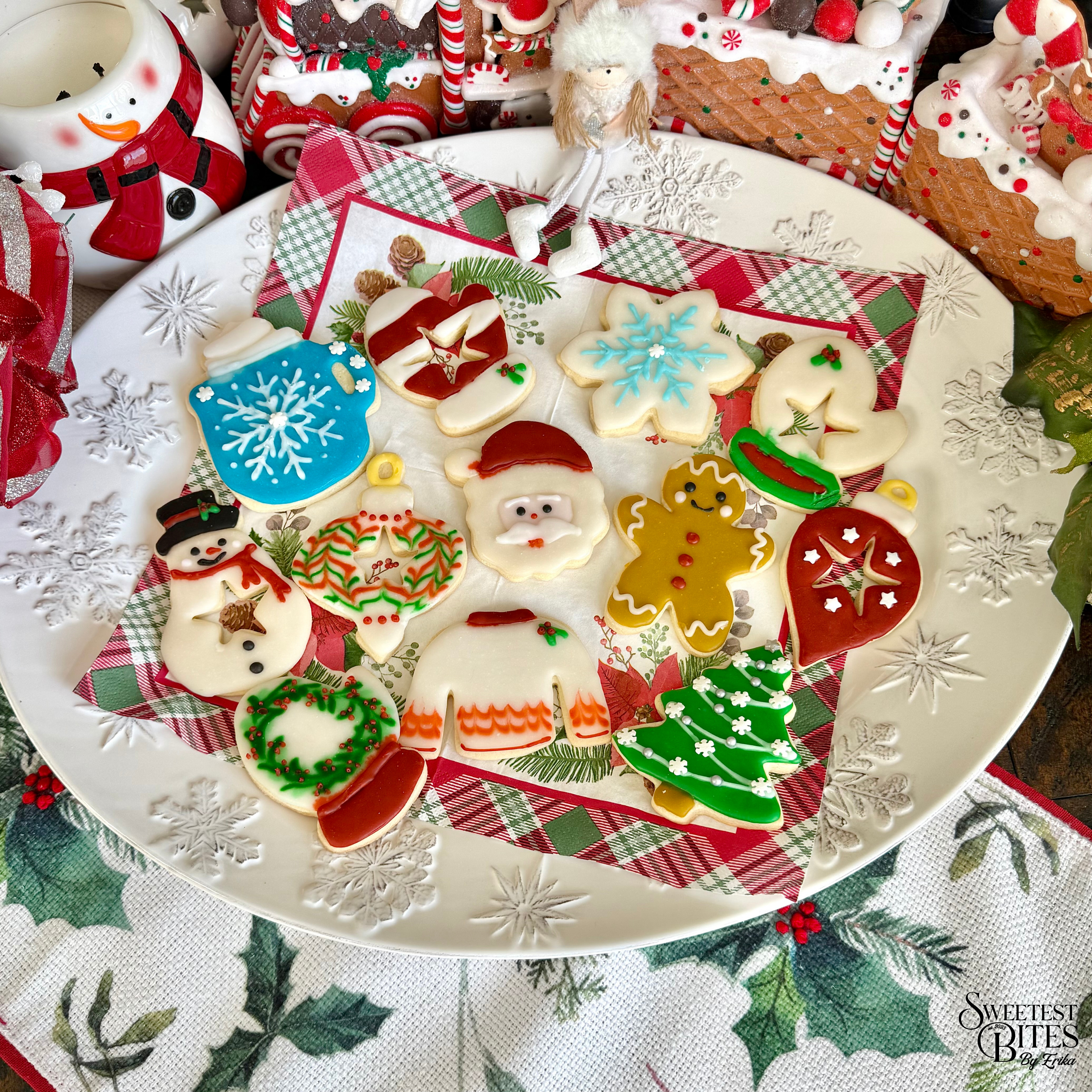 Christmas Decorated Sugar Cookies [Box of 4, 6, or 12]