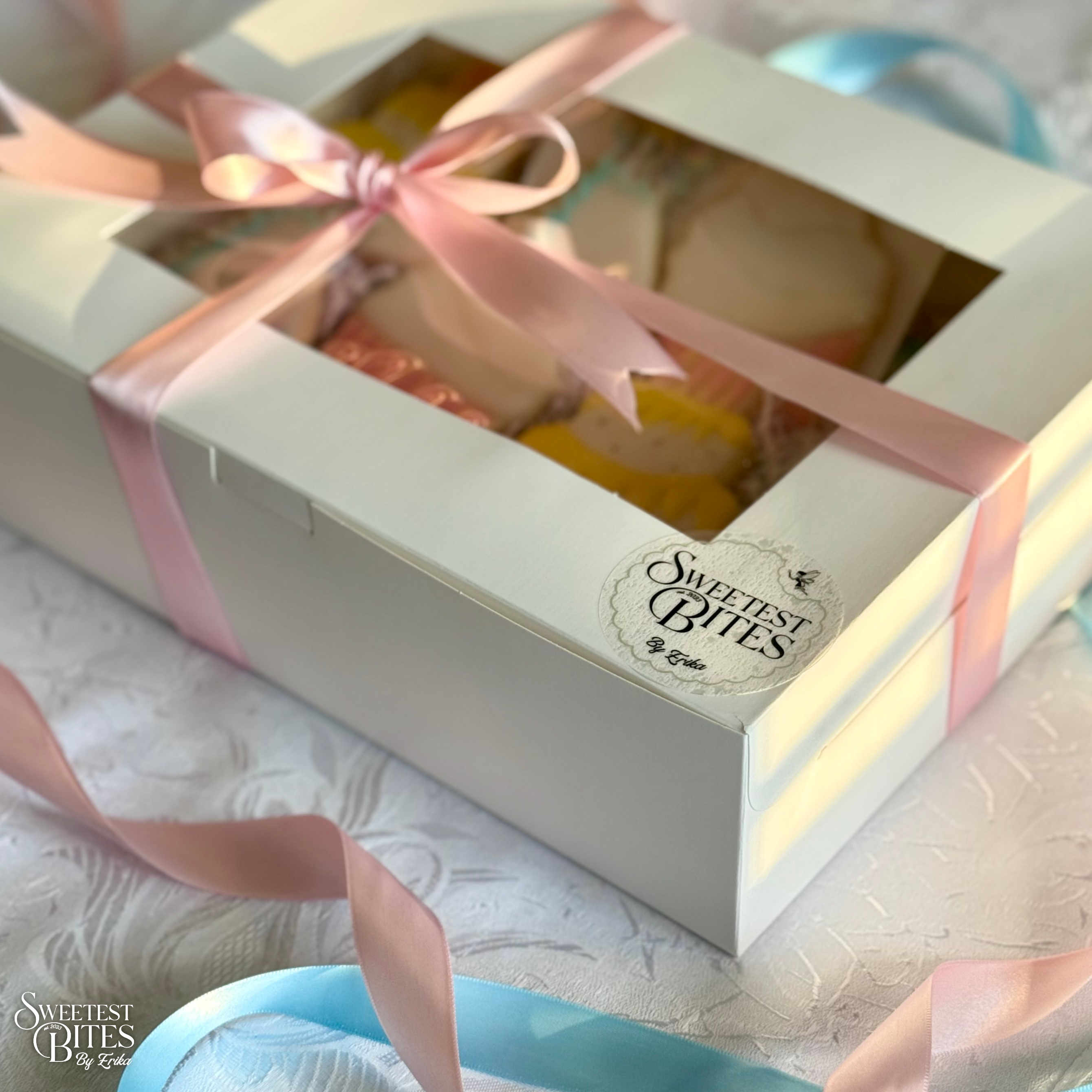 Birthday Decorated Sugar Cookies [Box of 4, 6, or 12]