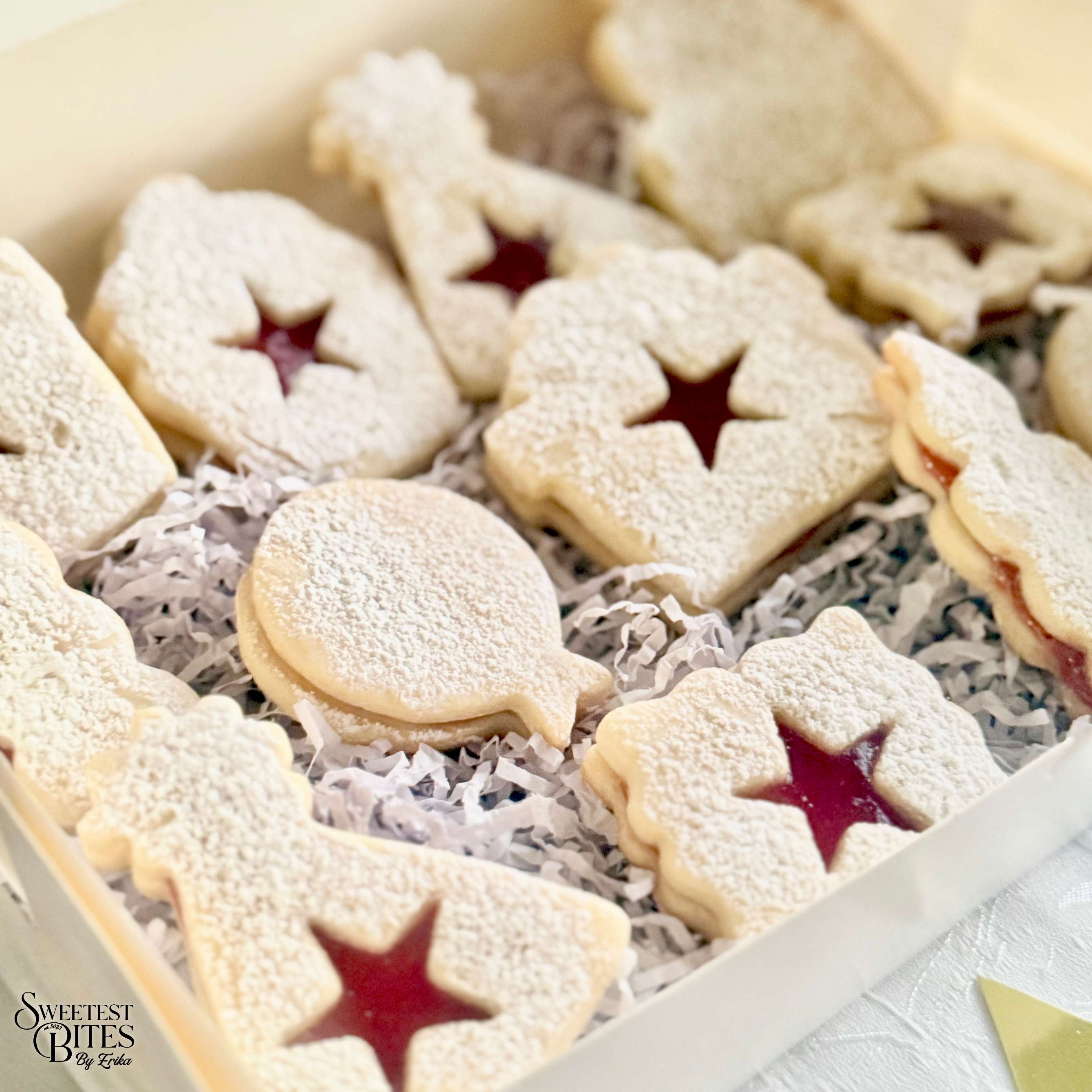 Birthday Linzer Cookies [Box of 4, 6, or 12]